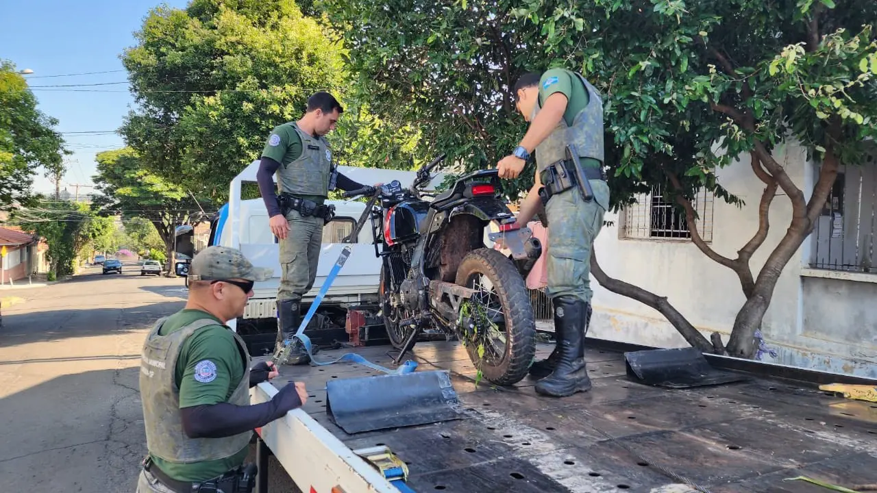 Moto furtada em Piracicaba é localizada em Limeira pela GCM
