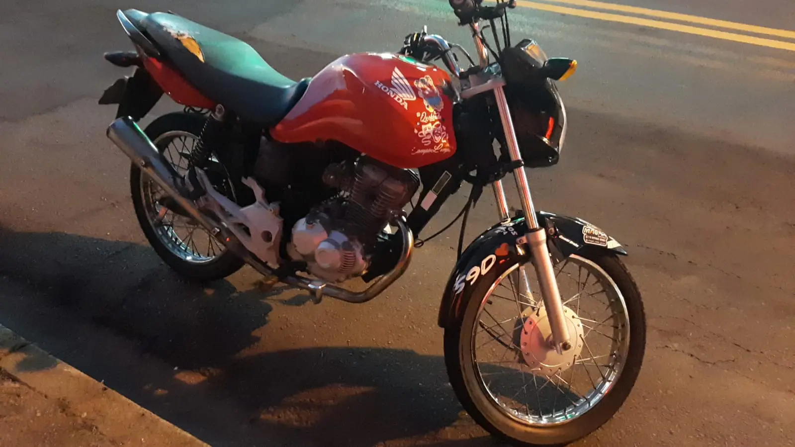 Moto com mais de R$ 13 mil em multas é apreendida no Jd. Vista Alegre, em Limeira