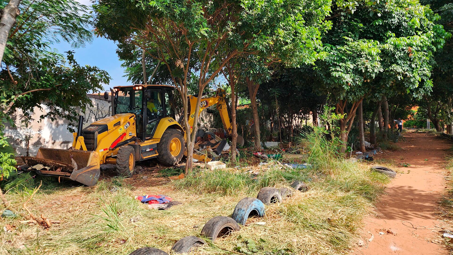 Ação da Prefeitura de Limeira desocupa área verde no Odécio Degan