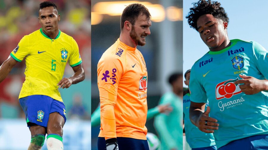 Alex Sandro, Lucas Perri e Endrick são convocados para a Seleção