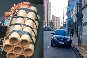 Carro com possíveis explosivos mobiliza GCM no Centro de Limeira