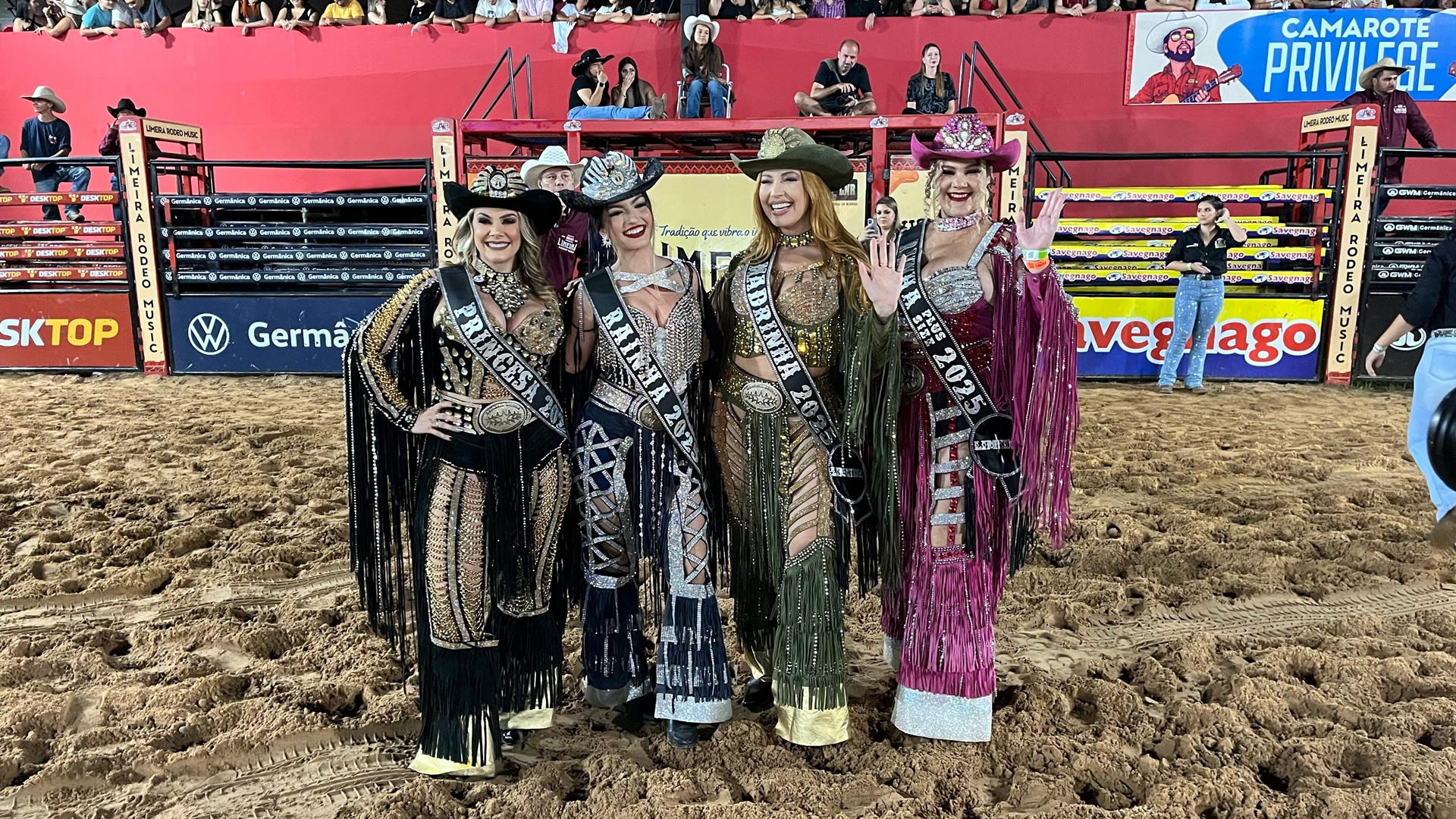 Cerimônia abre o último final de semana do Limeira Rodeo Music 2025