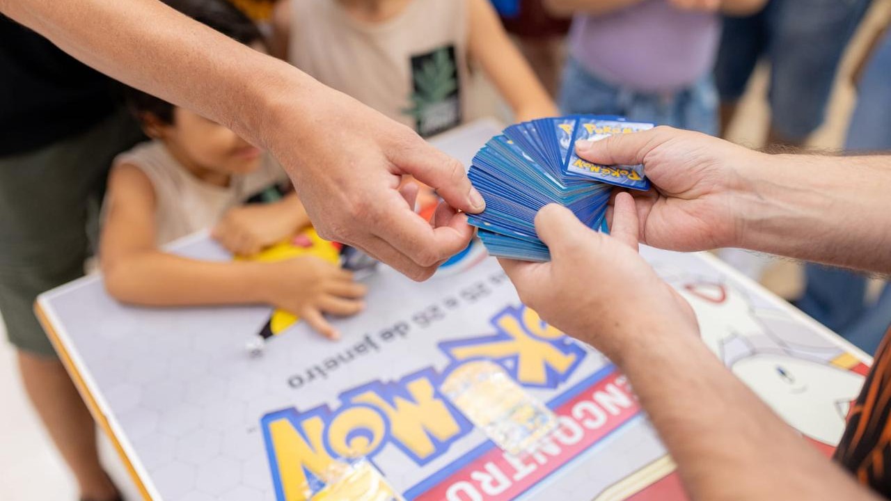 Encontro Pokémon agita o Pátio Limeira Shopping no fim de semana