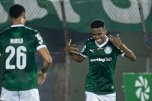 Estêvão brilha, Palmeiras vence o São Bernardo e avança à semifinal