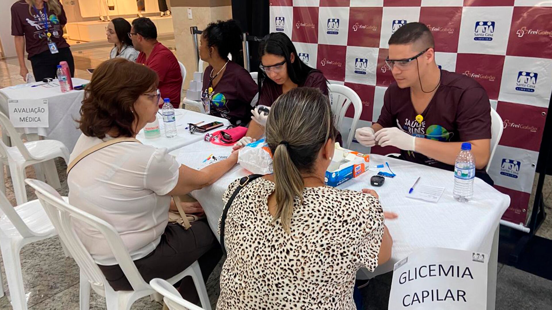Pátio Limeira Shopping sedia ação do Dia Mundial do Rim