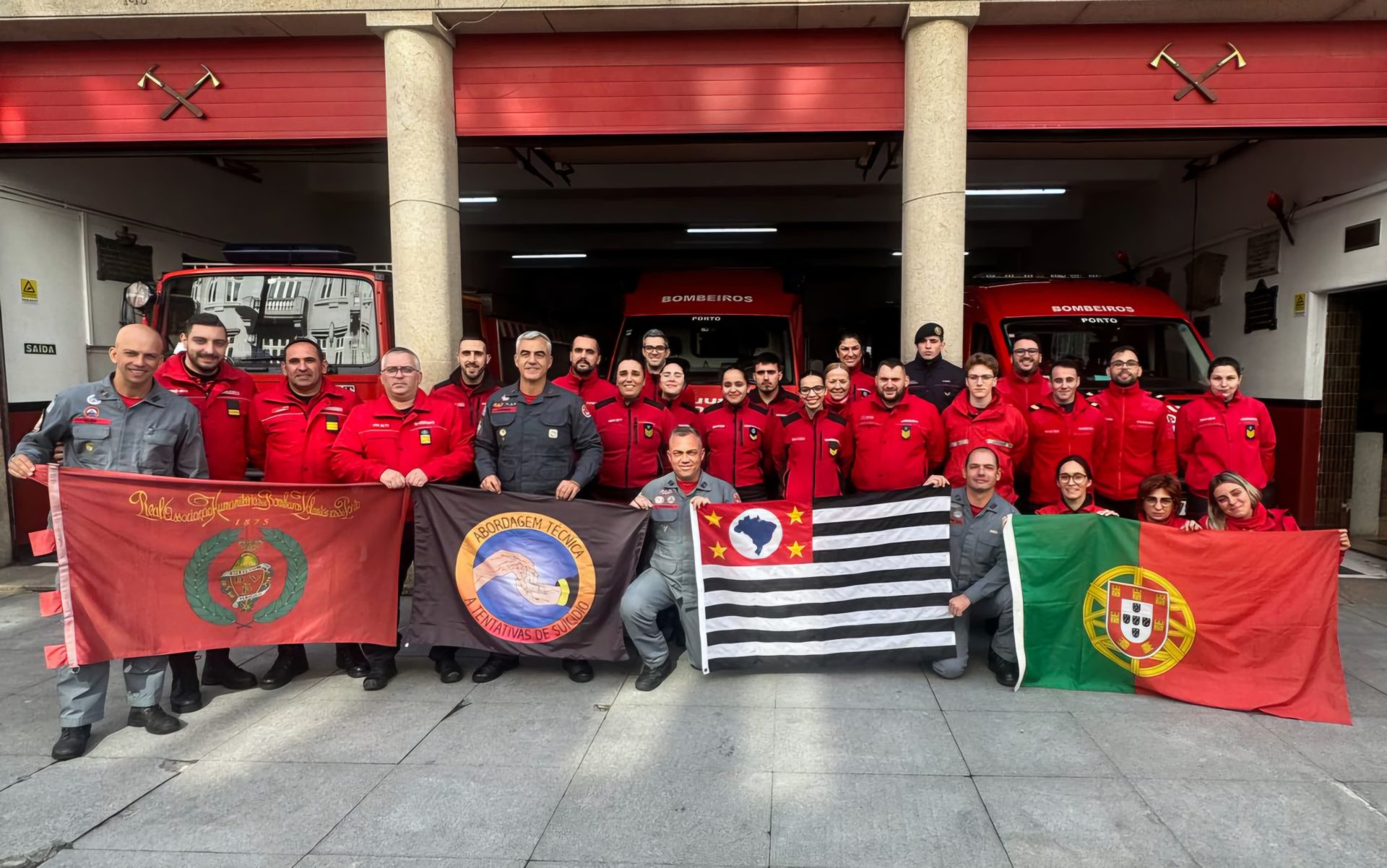 Pela 1ª vez, Bombeiros de SP levam para a Europa técnica de abordagem humanizada a suicídios