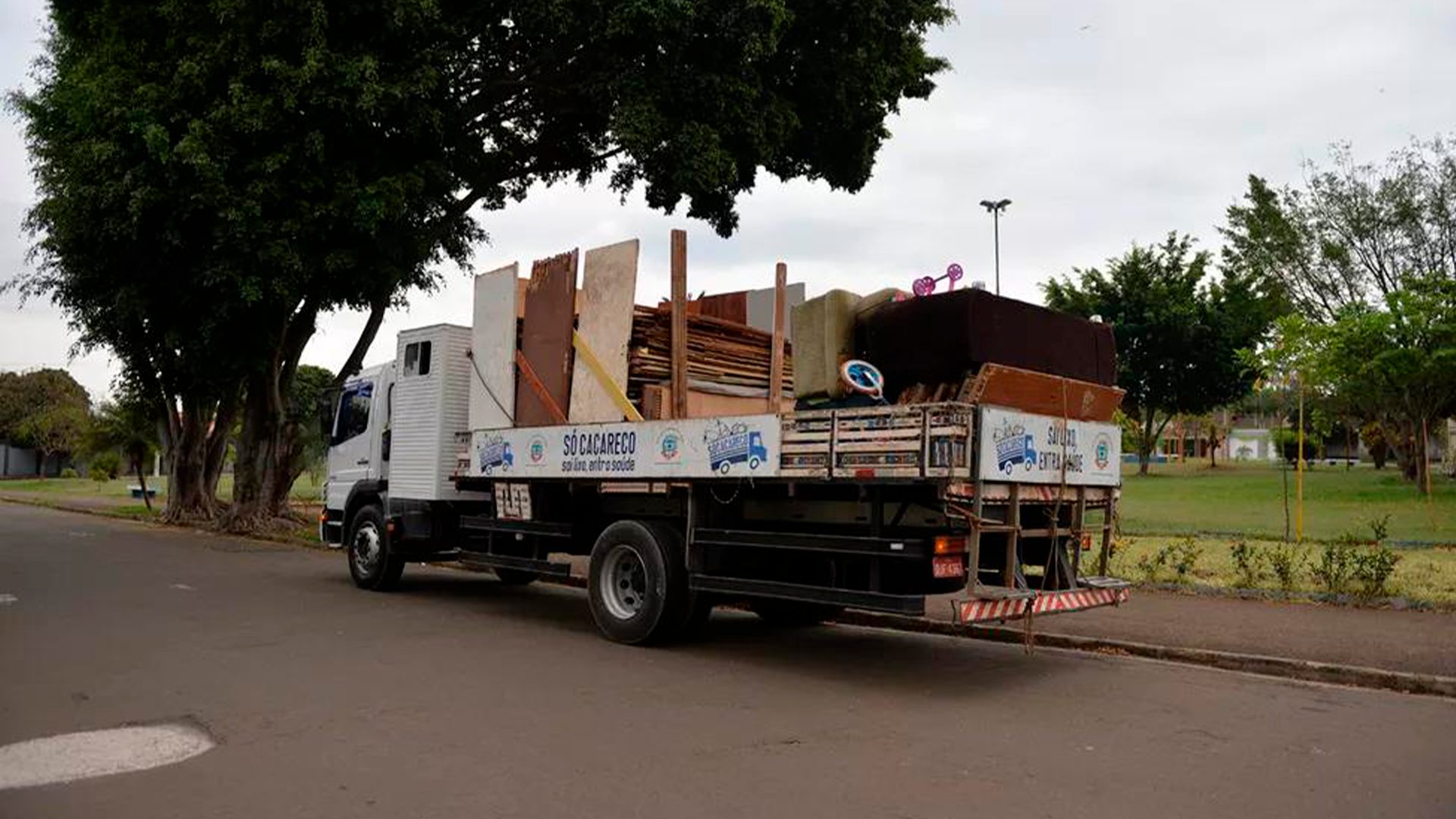 Só Cacareco atenderá os bairros Belinha Ometto e Geada na próxima semana