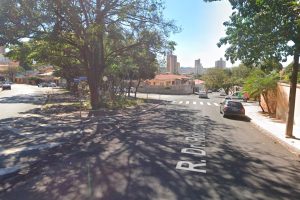 Chuva adia para segunda-feira instalação de lombada na Roberto Mange