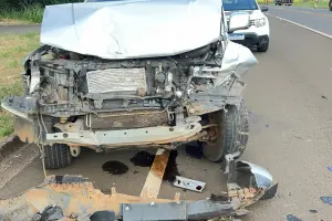 Colisão traseira é registrada no mesmo local de acidente fatal entre motos na Limeira-Iracemápolis