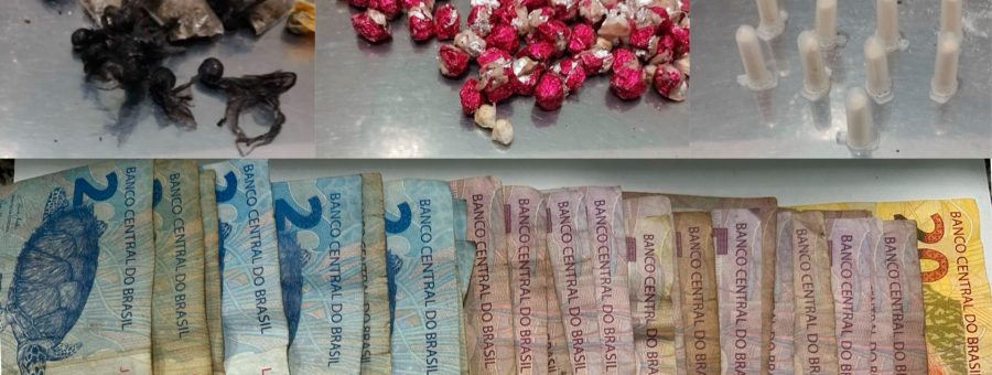 Dois jovens são detidos por tráfico de drogas no Recanto dos Pássaros, em Limeira