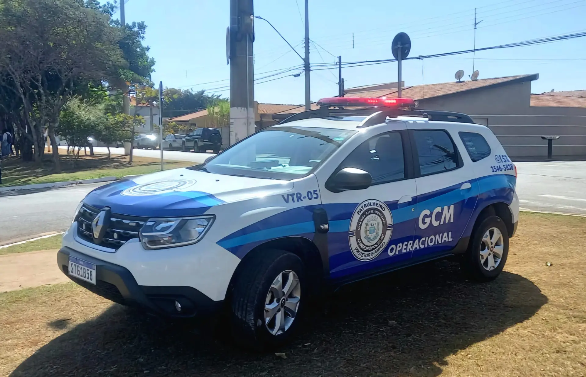 GCM salva mulher vítima de violência doméstica em Cordeirópolis