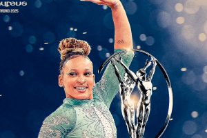 Ginasta Rebeca Andrade conquista prêmio Laureus, o Oscar do Esporte