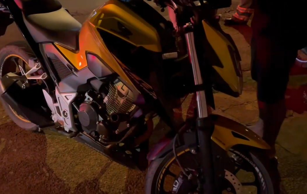 Grave acidente entre motos deixa duas pessoas feridas em Limeira