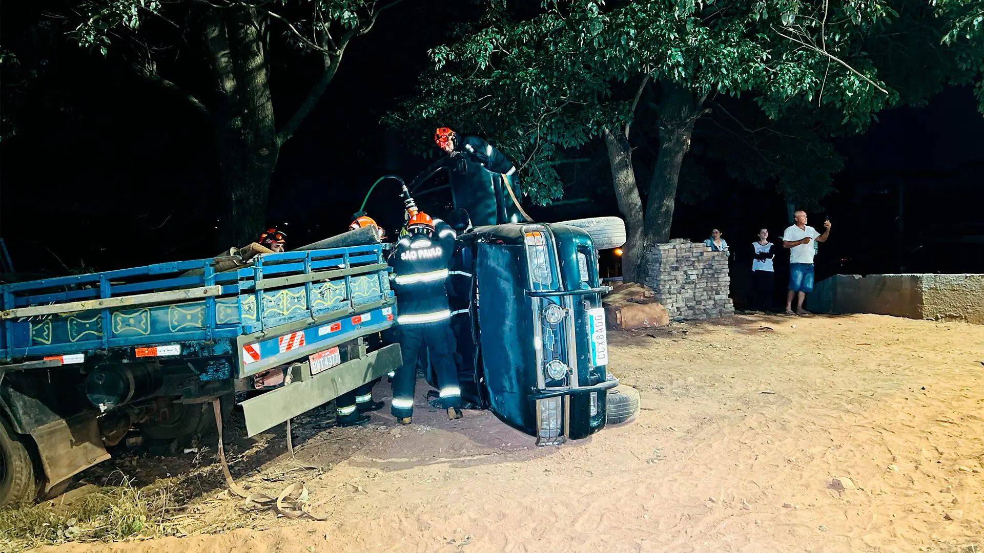Homem tem carro furtado e sofre acidente tentando recuperá-lo em Limeira