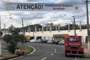 Obras no Terminal Urbano alteram trânsito da Rua Quadros Sobrinho