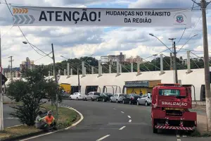 Obras no Terminal Urbano alteram trânsito da Rua Quadros Sobrinho