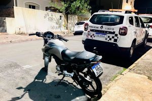 PM recupera moto roubada minutos após o crime em Limeira