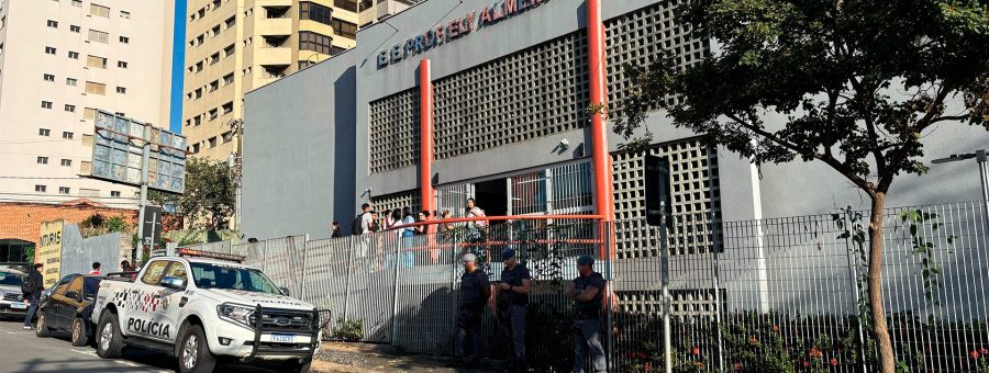 Pai de aluno agredido invade sala de aula e vandaliza local no Centro de Limeira