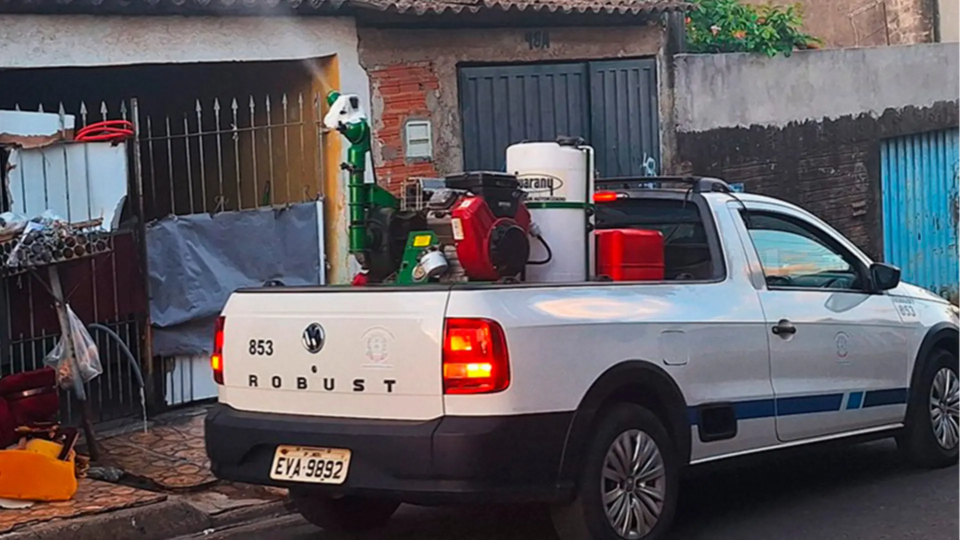 Parque Hipólito I recebe nebulização veicular contra a dengue a partir desta terça