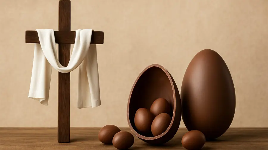 Páscoa entre ovos de chocolate e a ressurreição de Cristo, o verdadeiro sentido da celebração