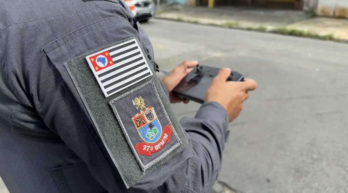 Projeto piloto com drones auxilia PM no combate aos crimes em São Paulo