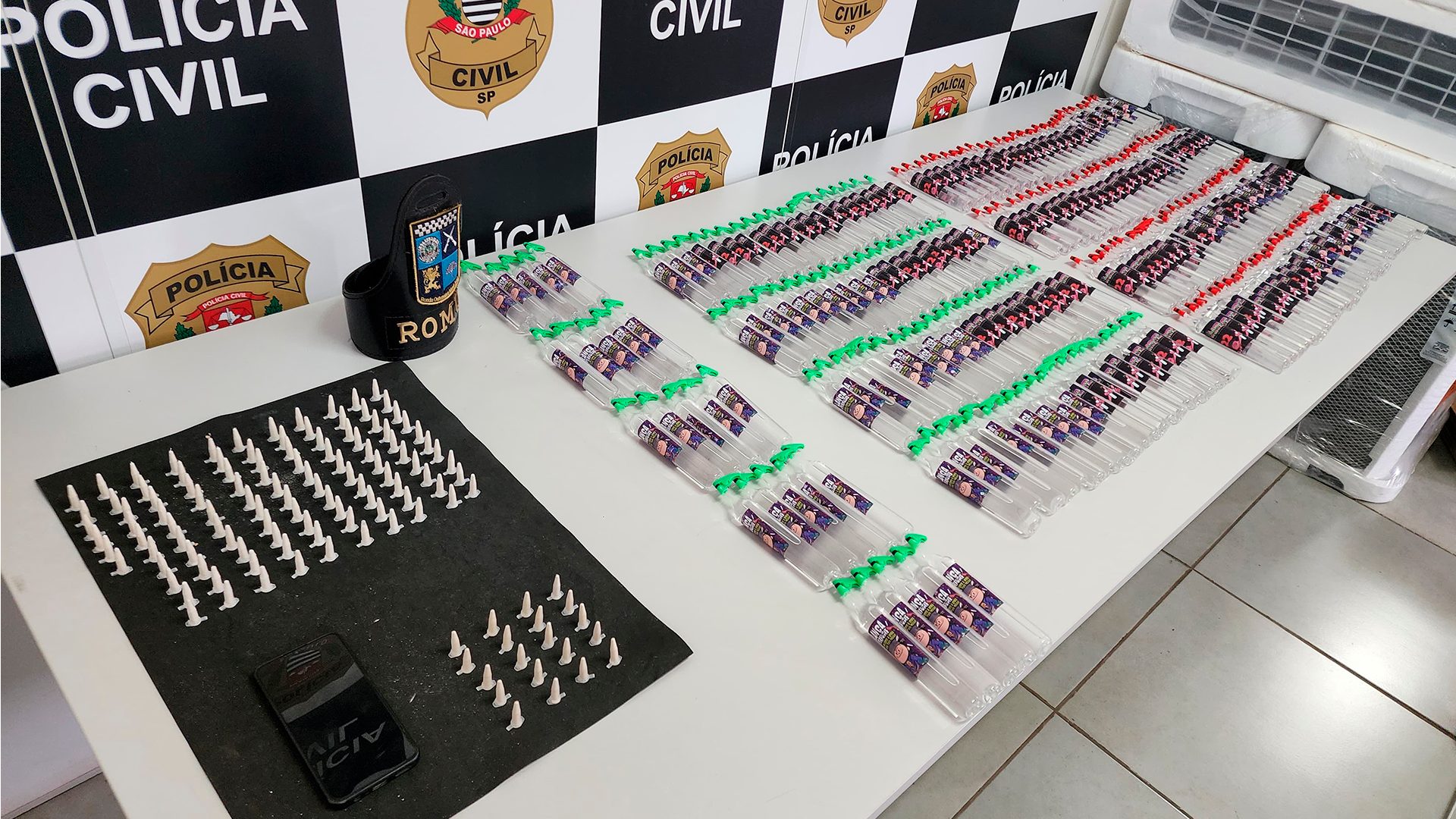 Romu da GCM apreende mais de R$ 21 mil em lança-perfume em Limeira (SP)