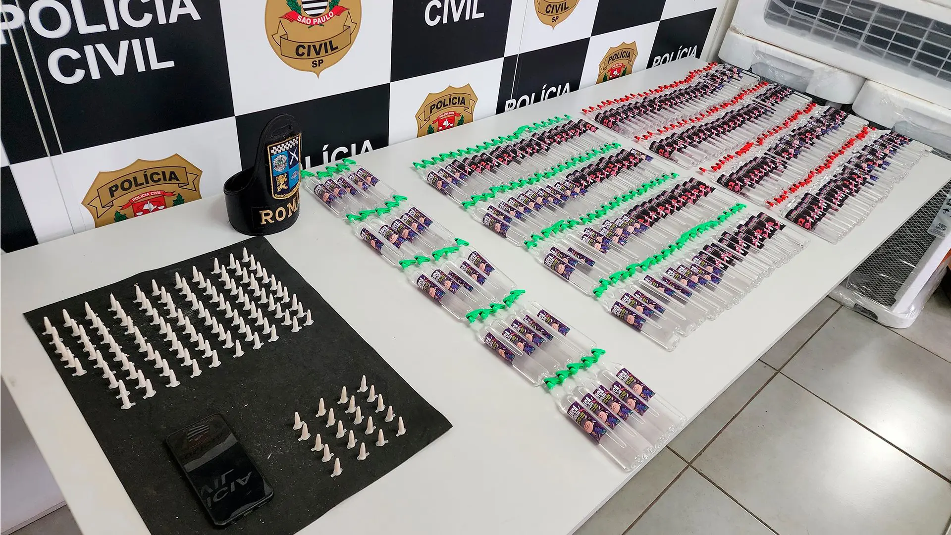 Romu da GCM apreende mais de R$ 21 mil em lança-perfume em Limeira (SP)