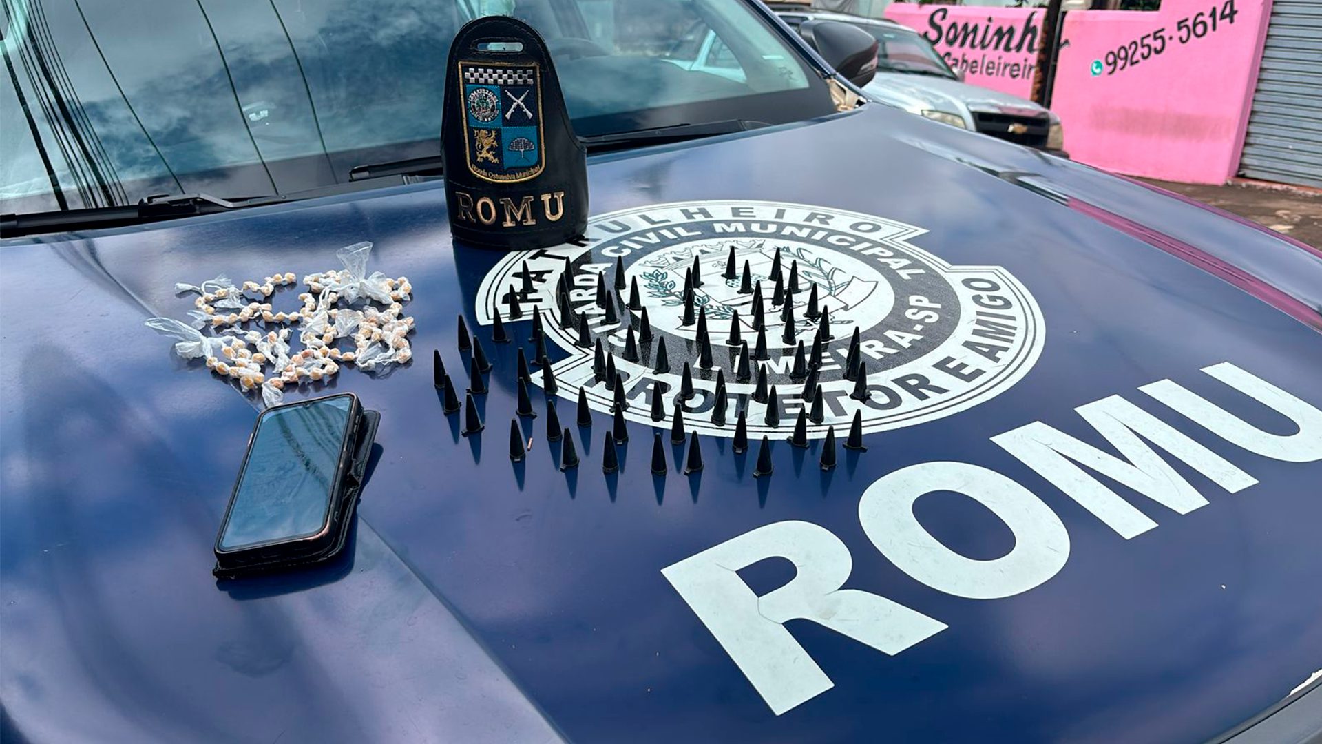 Romu de Limeira prende homem por tráfico de drogas no Jardim Cavinato