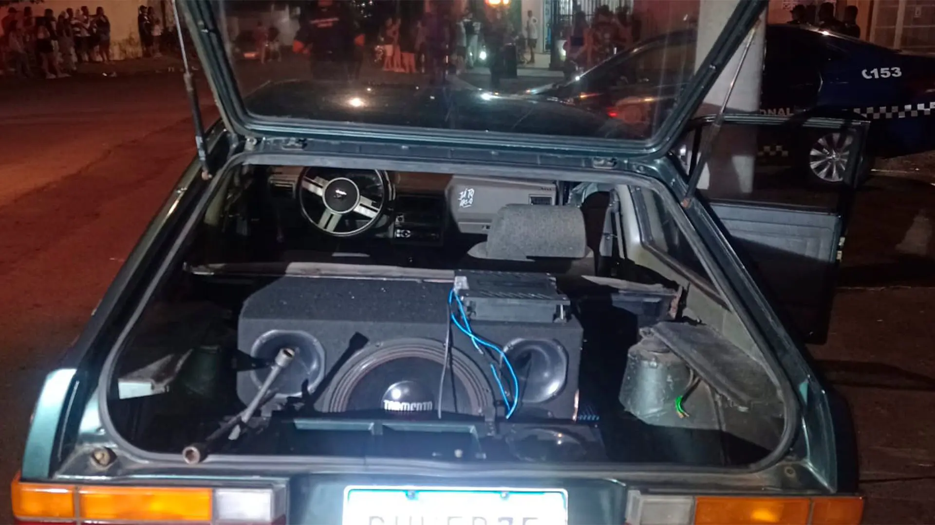 Veículo com som alto é apreendido em tchay no Jd. da Graminha, em Limeira