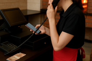 Atendente é ameaçada por telefone e perde quase R$ 450 em golpe em pizzaria