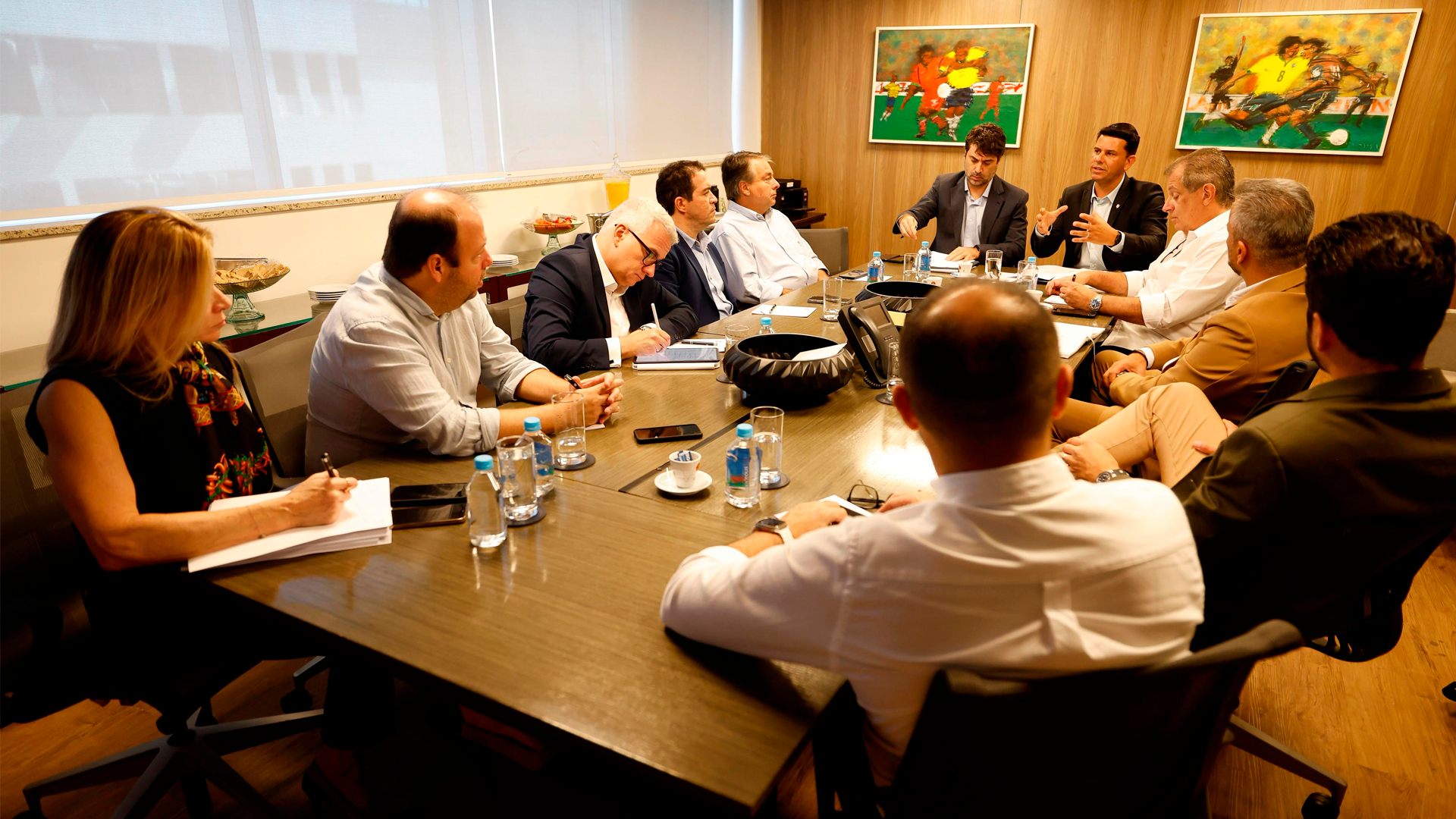 CBF se reúne com a Comissão Nacional de Clubes