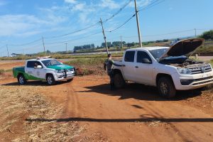 Caminhonete furtada em São José do Rio Preto é localizada abandonada em Limeira