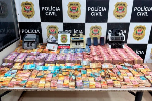 Casal da quadrilha do THC é preso com quantia milionária em SP