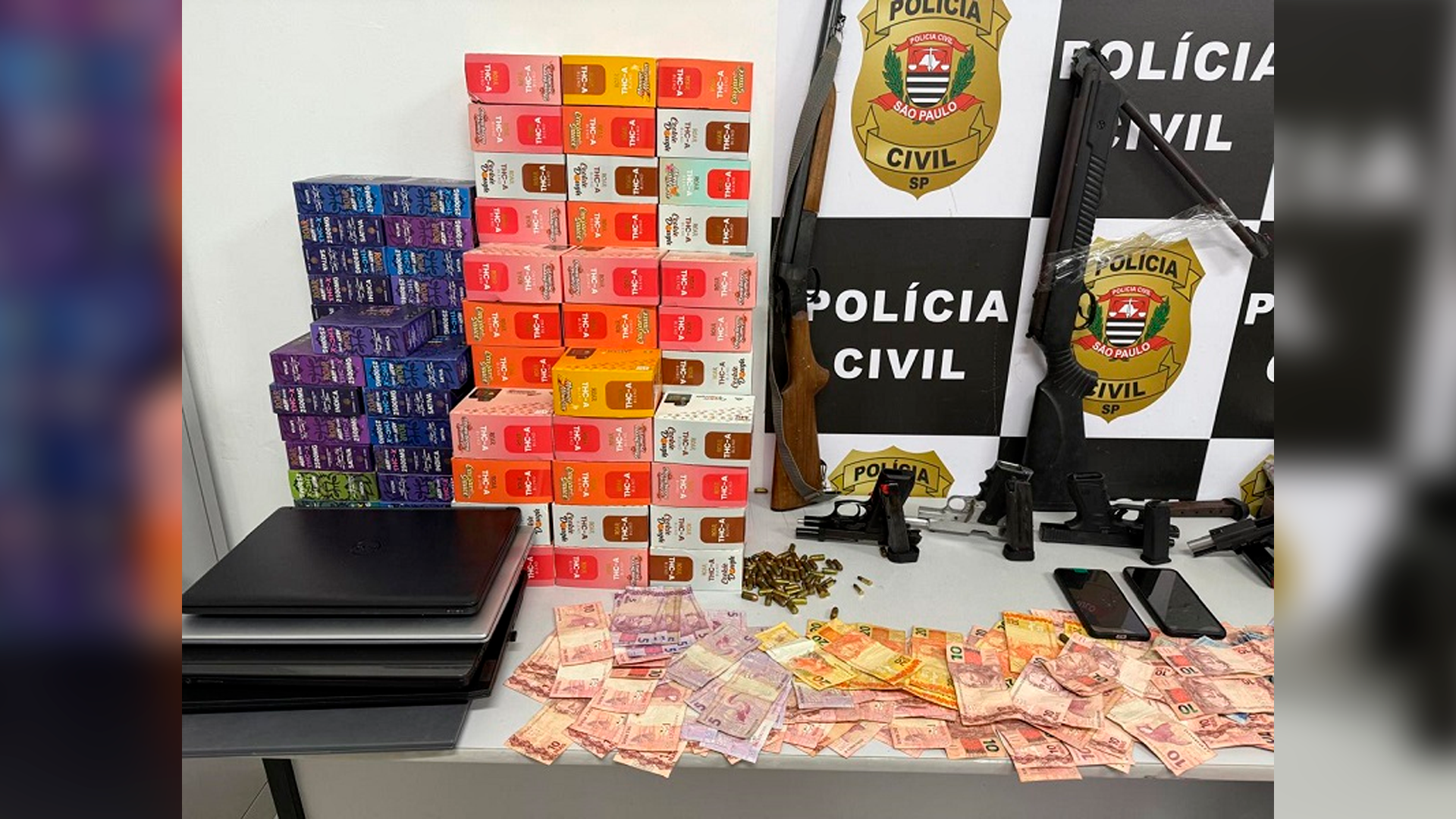 Em operação contra tráfico, Polícia Civil encontra laboratório de droga sintética em SP