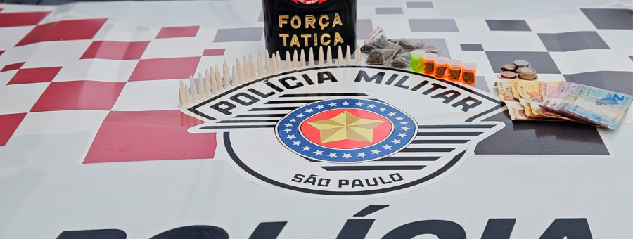 Força Tática prende jovem vendendo drogas no Odécio Degan, em Limeira