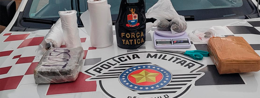 Homem é preso com 2 kg de maconha no Ernesto Kuhl, em Limeira
