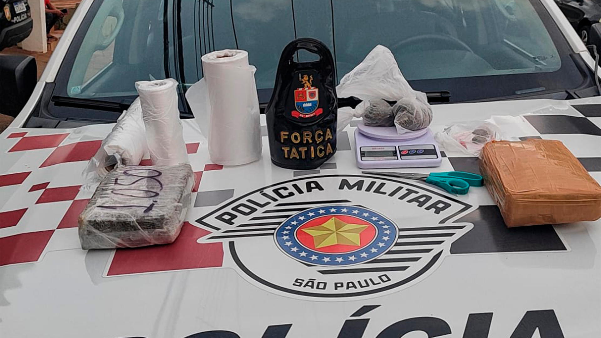 Homem é preso com 2 kg de maconha no Ernesto Kuhl, em Limeira