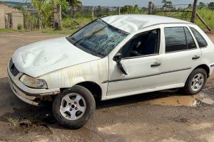 Idosa capota carro em Limeira, mas escapa sem ferimentos