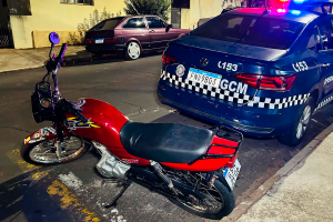 Jovem de 18 anos é preso com moto adulterada em Limeira
