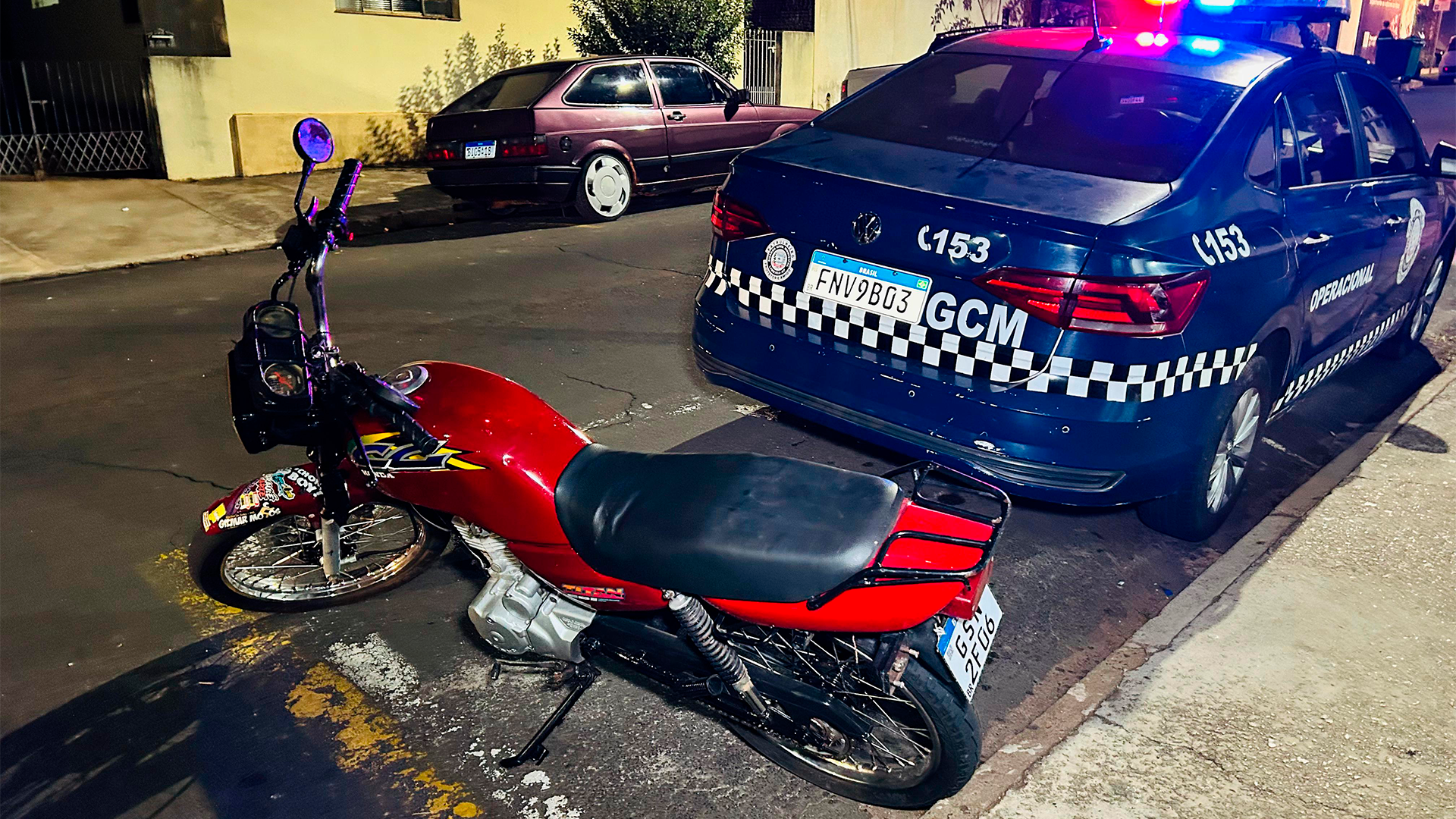 Jovem de 18 anos é preso com moto adulterada em Limeira