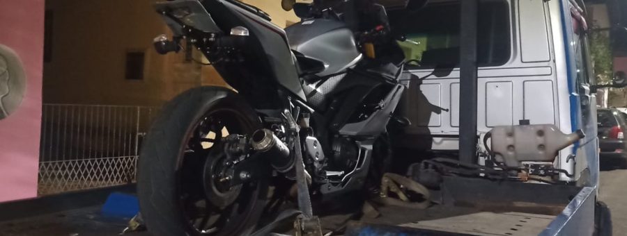 Jovem é detido após fugir da GCM em moto com escapamento irregular em Limeira