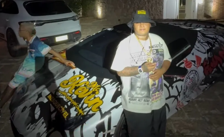 Justiça suspende fiança de R$ 1 milhão de MC Ryan SP após manobras com Lamborghini em estádio