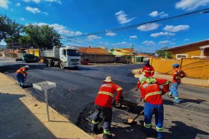 Obras de recapeamento avançam em Limeira