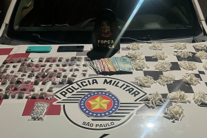 PM apreende drogas e dinheiro no Profilurb, em Limeira