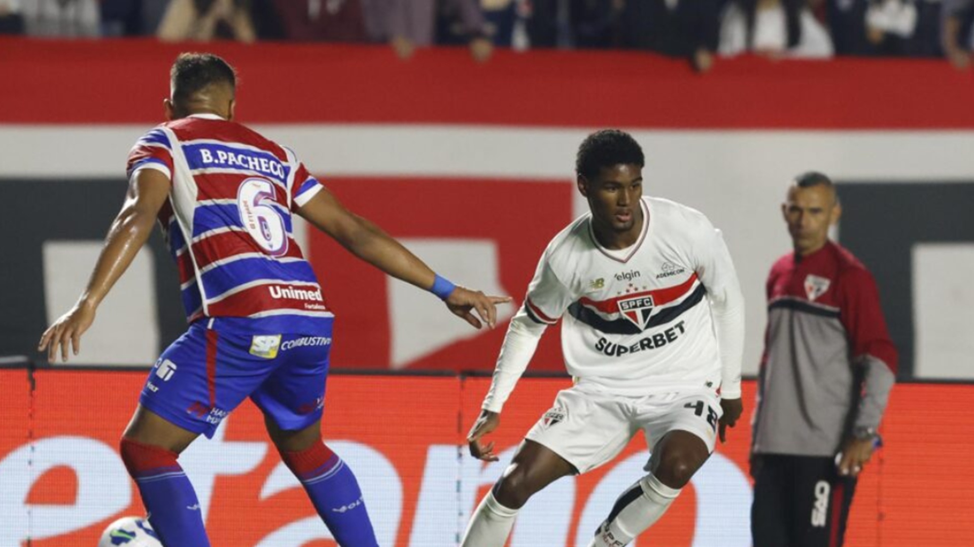 São Paulo empata com Fortaleza na abertura da 7ª rodada