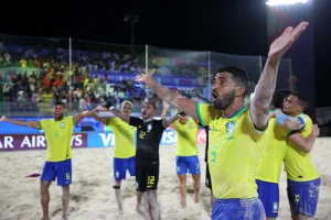 Seleção Brasileira está na final do Mundial de Beach Soccer
