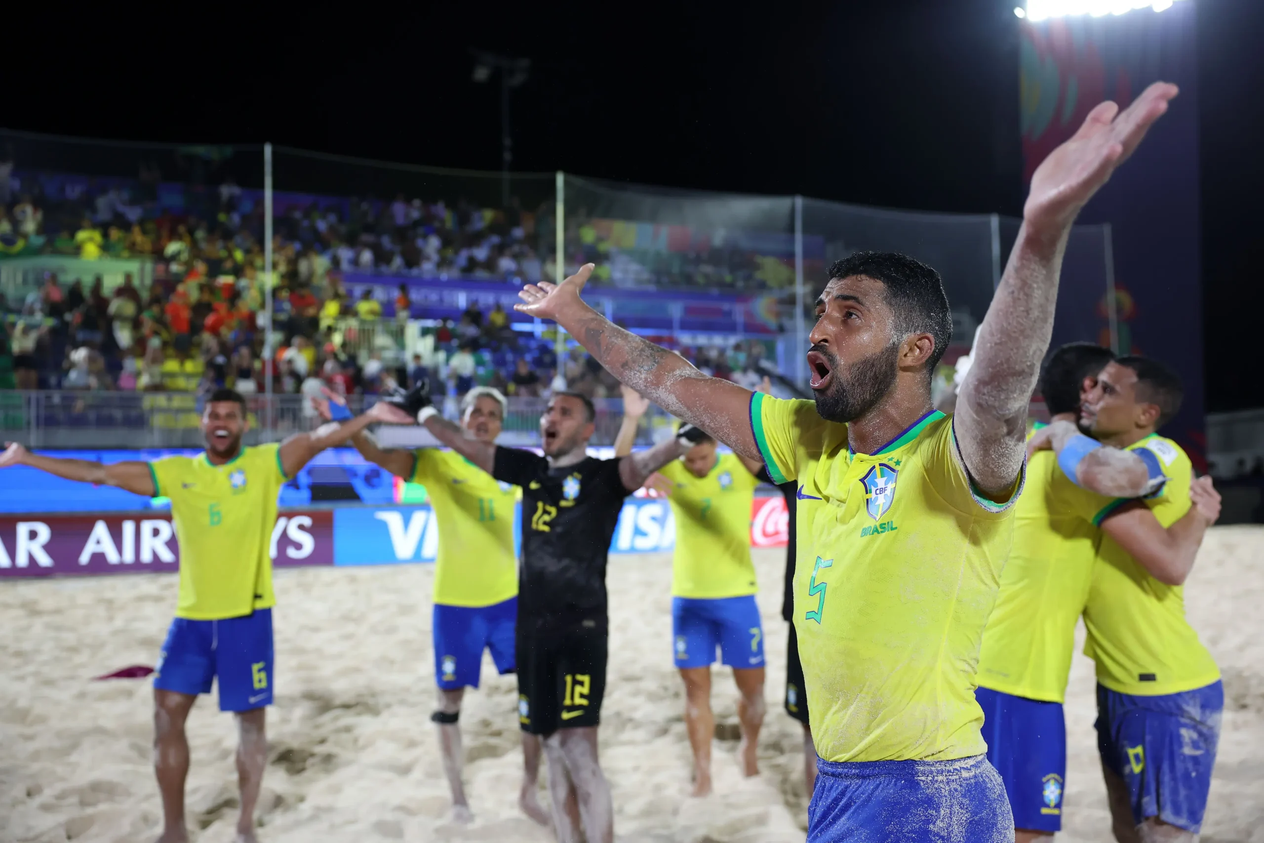 Seleção Brasileira está na final do Mundial de Beach Soccer