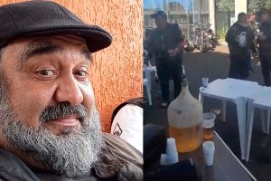 Velório de integrante dos Abutres tem churrasco, chopp e música em Limeira