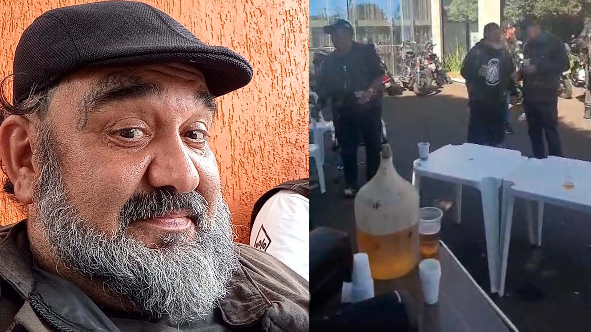 Velório de integrante dos Abutres tem churrasco, chopp e música em Limeira