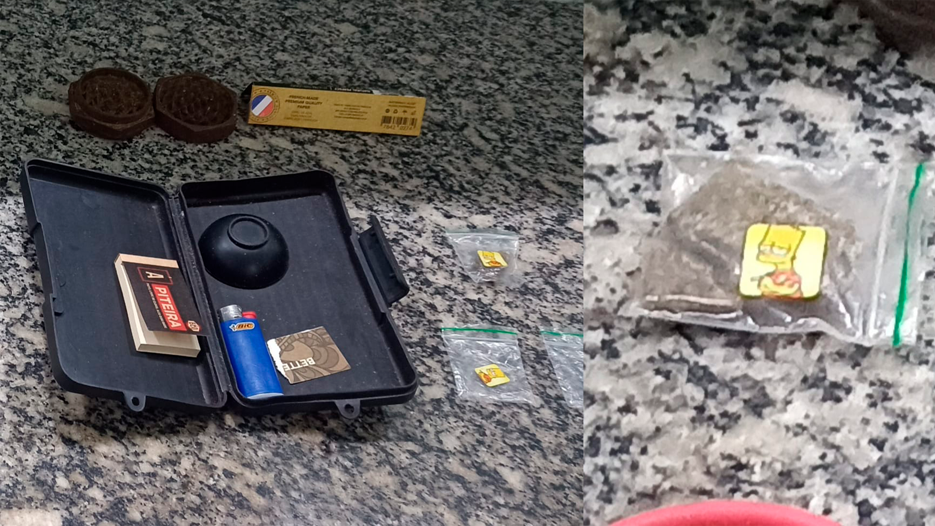 Com maconha do Bart Simpson, atirador do Tiro de Guerra afronta GCM no Parque Cidade